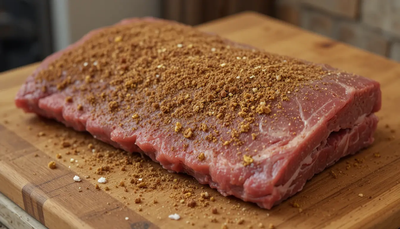 smoked beef short ribs recipe ingredients layout