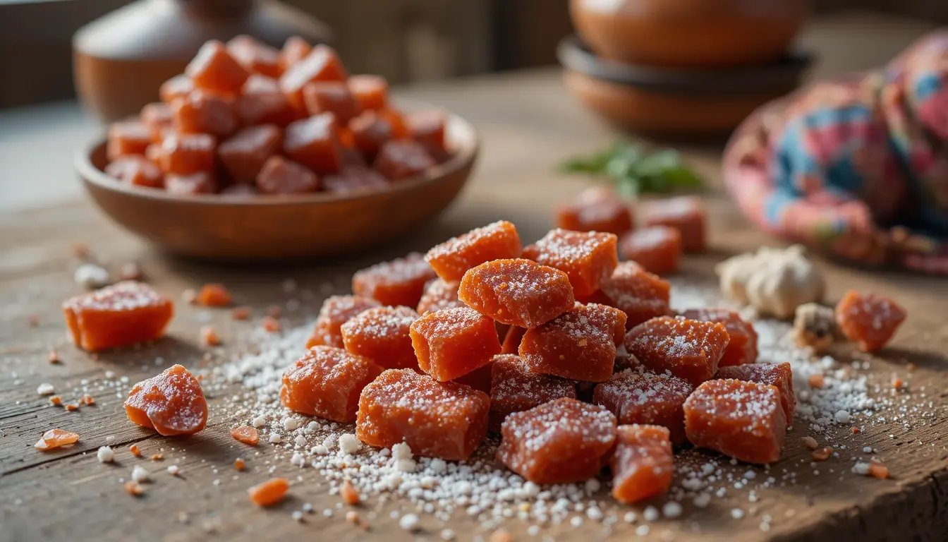 serving tamarindo candy