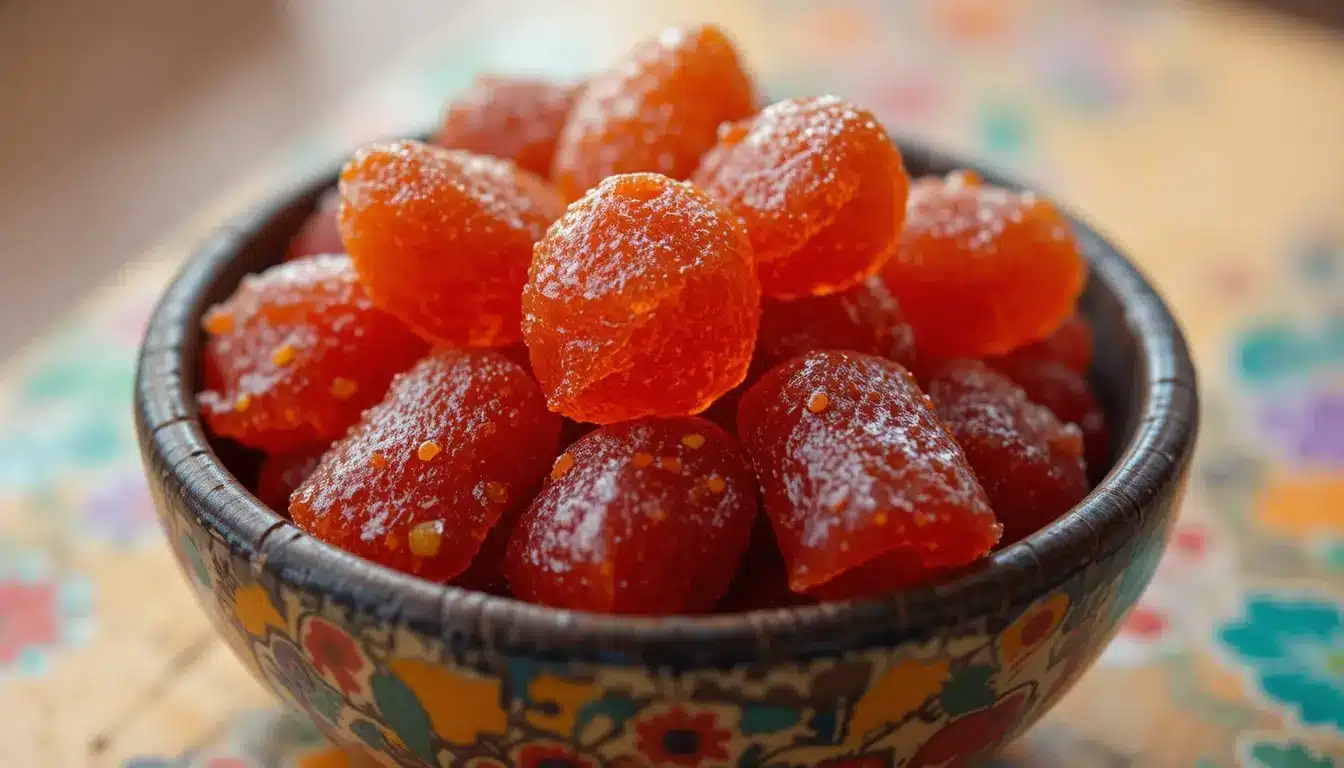 cooking tamarindo candy mixture