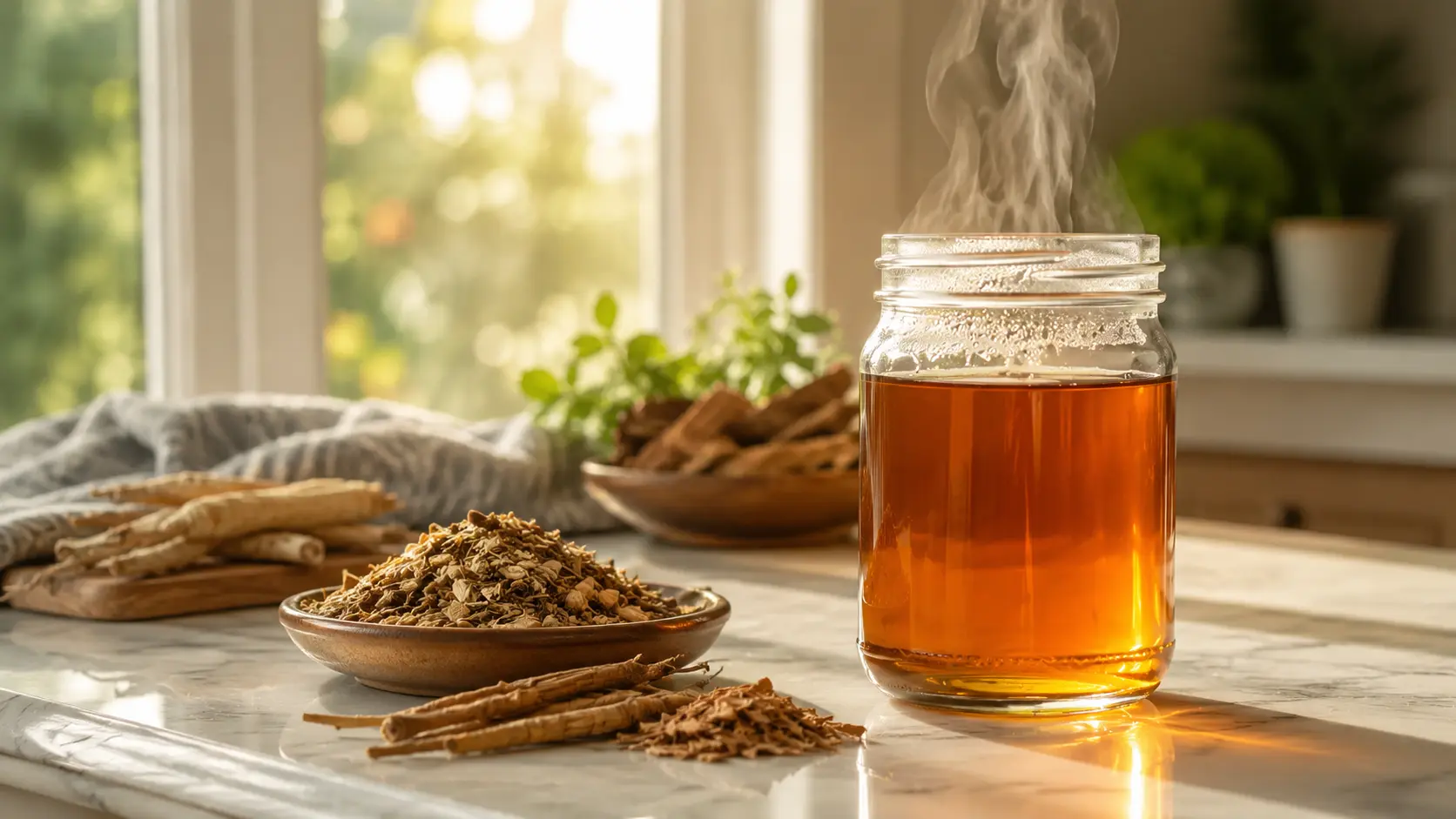 Essiac Tea Recipe: Simple 4-Herb Brew You Can Make at Home 13 Overnight steep for Essiac tea recipe