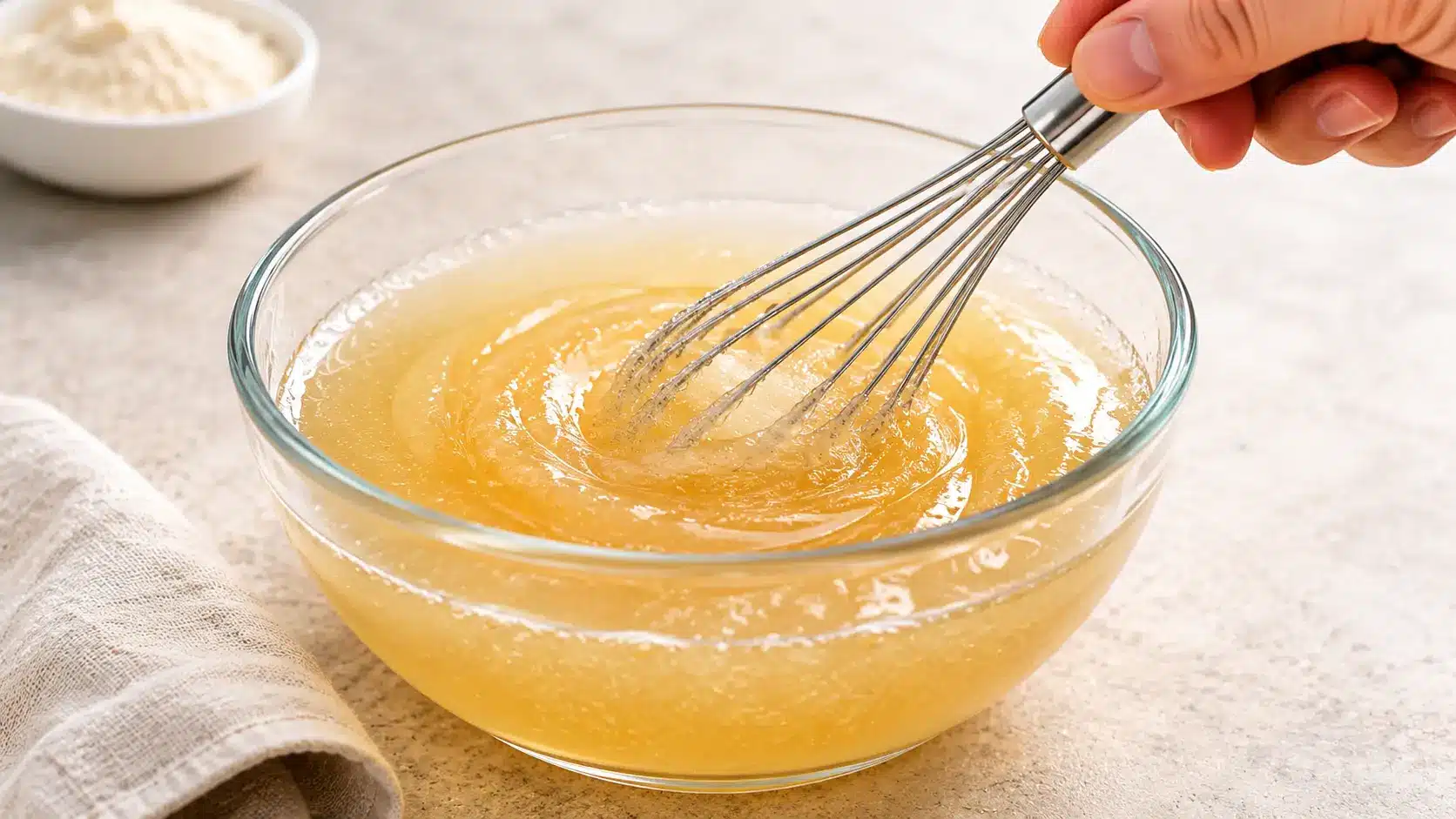 Bariatric Gelatin Recipe portion cups ready to chill