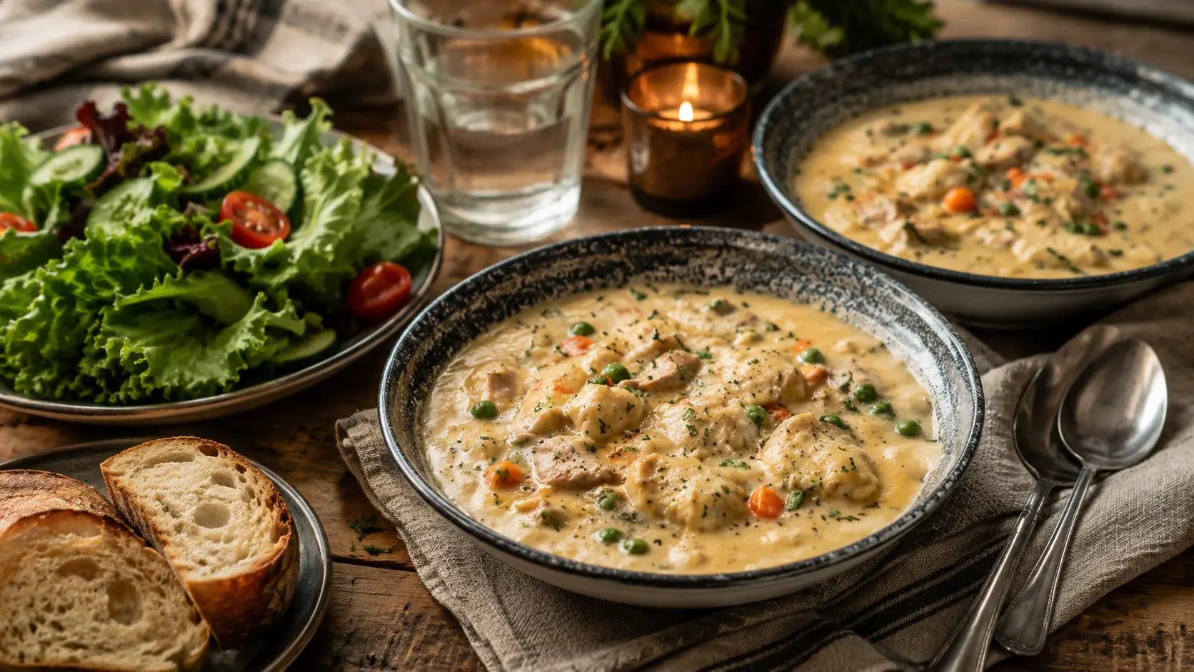 Chicken and Dumplings Recipe: The Ultimate Cozy Comfort Bowl Your Family Will Love 11 dropping homemade dumplings into chicken and dumplings soup pot